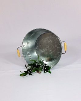 Silver Metal Ice Tubs